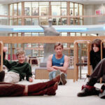 The cast of “The Breakfast Club” are pictured in a still. They are, from left, Molly Ringwald (Claire), Anthony Michael Hall (Brian), Emilio Estevez (Andrew), Ally Sheedy (Allison) and Judd Nelson (Bender).
