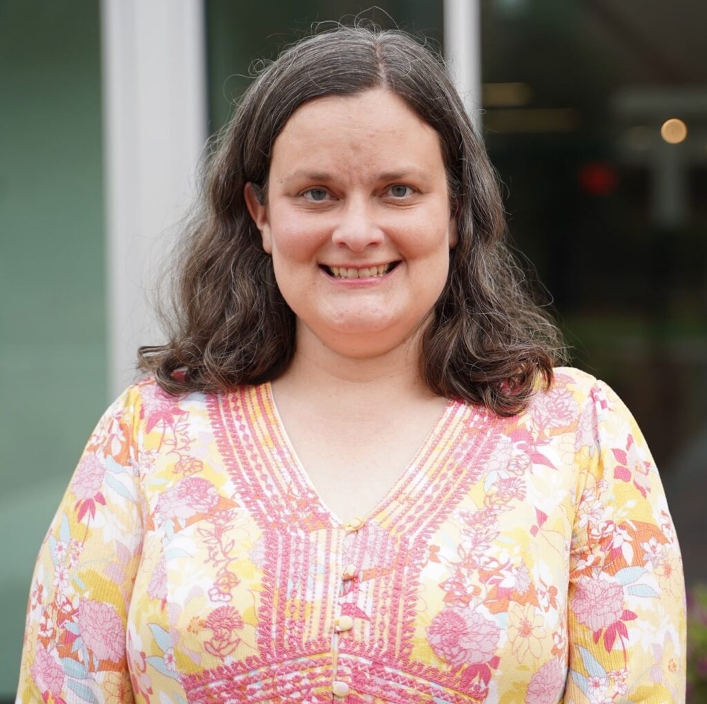 Image of woman smiling